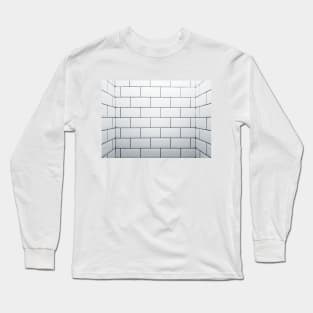 Subway tile (white) Long Sleeve T-Shirt